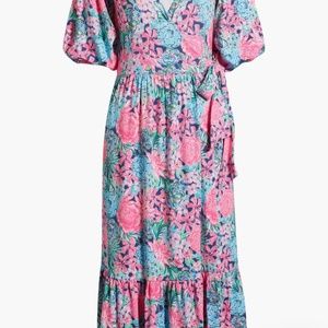 BRANTLEY MIDI WRAP DRESS ALWAYS BE BLOOMING main image 0